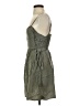 Express Solid Green Casual Dress Size S - photo 5