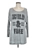 Freebird 100% Rayon Gray Long Sleeve Top Size M - photo 1