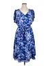 Talbots Paisley Blue Casual Dress Size 16 - photo 1