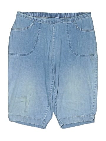 Just My Size Denim Shorts (view 1)