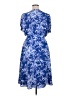 Talbots Paisley Blue Casual Dress Size 16 - photo 2
