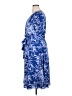 Talbots Paisley Blue Casual Dress Size 16 - photo 5