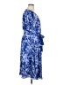 Talbots Paisley Blue Casual Dress Size 16 - photo 4