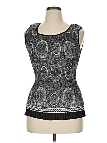 DressBarn Sleeveless T-Shirt (view 1)