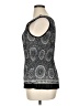 DressBarn 100% Polyester Silver Sleeveless T-Shirt Size XL - photo 5