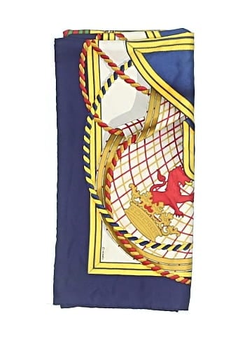 Hermès Grande Tenue 1993 Henry D'Origny 88cm Scarf   (view 2)