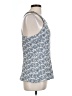 Deletta Blue Sleeveless Top Size L - photo 4