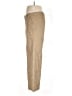 Lands' End 100% Baumwolle Solid Tan Khakis Size 10 - photo 5