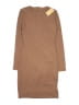 Popilush Solid Brown Tan Casual Dress Size L - photo 1
