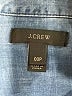 J.Crew Blue Long Sleeve Button-Down Shirt Size 00 (petite) - photo 4