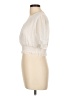 Jon & Anna 100% Polyester Ivory Short Sleeve Blouse Size L - photo 5