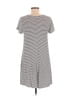 Old Navy Stripes Gray Casual Dress Size M - photo 2