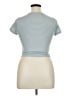Splash Blue Gray Short Sleeve Turtleneck Size XL - photo 2