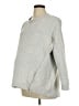 Seraphine Gray Long Sleeve Top Size Lg Maternity - photo 1