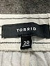 Torrid Stripes Silver Casual Pants Size 20 - photo 4