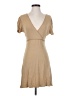 Gap Solid Tan Casual Dress Size S - photo 1