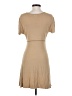 Gap Solid Tan Casual Dress Size S - photo 2