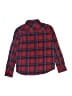 Billabong 100% Cotton Plaid Red Long Sleeve Button-Down Shirt Size S (kids) - photo 2