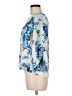W5 100% Polyester Blue 3/4 Sleeve Blouse Size M - photo 5