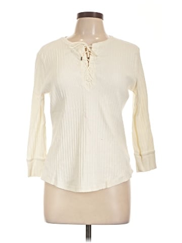 Lauren by Ralph Lauren 3/4 Sleeve T-Shirt (view 1)