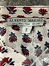 Alberto Makali 100% Polyester Ivory Long Sleeve Blouse Size S - photo 7