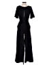 Corey Lynn Calter 100% Polyester Solid Black Jumpsuit Size S - photo 2