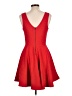 Lulus Solid Red Cocktail Dress Size L - photo 2
