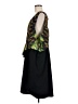 Lane Bryant 100% Polyester Graphic Black Cocktail Dress Size 28 - photo 5