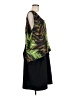 Lane Bryant 100% Polyester Graphic Black Cocktail Dress Size 28 - photo 4