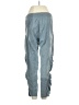 Wearables Solid Blue Cargo Pants Size S - photo 2