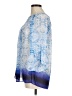 Zac & Rachel 100% Polyester Blue 3/4 Sleeve Blouse Size M - photo 5