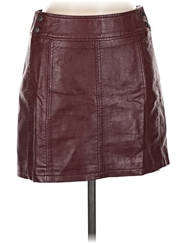 Free People Faux Leather Skirt (view 1)
