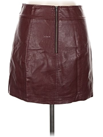 Free People Faux Leather Skirt (view 2)