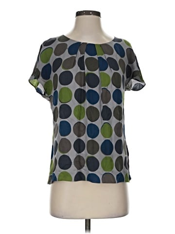 Boden Short Sleeve Silk Top (view 1)