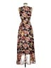 ModCloth 100% Polyester Floral Black Casual Dress Size M - photo 2