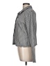 I. Joah Houndstooth Black Long Sleeve Blouse Size L - photo 5