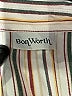 BonWorth Stripes Ivory Long Sleeve Button-Down Shirt Size XL - photo 7