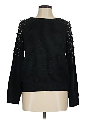 Aqua Pullover Sweater (view 1)