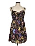 Xhilaration 100% Polyester Paisley Black Cocktail Dress Size M - photo 1
