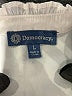 Democracy 100% Polyester Ivory Long Sleeve Blouse Size L - photo 7