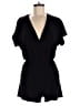Attention Solid Black Romper Size M - photo 1