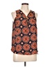 Wishful Park 100% Polyester Orange Sleeveless Blouse Size L - photo 1