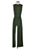 NY Collection Solid Green Jumpsuit Size XS (petite) - photo 2