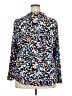Zac & Rachel Print Blue Long Sleeve Blouse Size 2X - photo 2