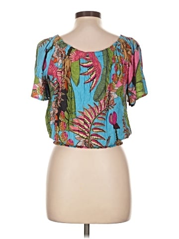 RACHEL Rachel Roy Short Sleeve Blouse (view 2)