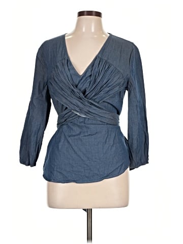 7th Avenue Design Studio New York & Company 3/4 Sleeve Blouse (view 1)