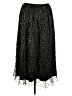 ModCloth 100% Polyester Stars Black Formal Skirt Size 2X - photo 1