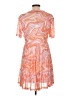 LOVE X DESIGN Print Orange Cocktail Dress Size L - photo 2
