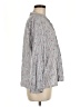 Purejill Gray Long Sleeve Blouse Size Med Petite - photo 4