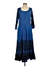 Reborn Blue Casual Dress Size S - photo 1